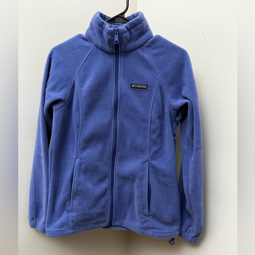 Columbia Women’s Full Zip Fleece Jacket - Size Small - light blue/lilac color